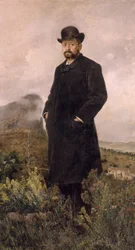 De winter Portret van D. Manuel Comas